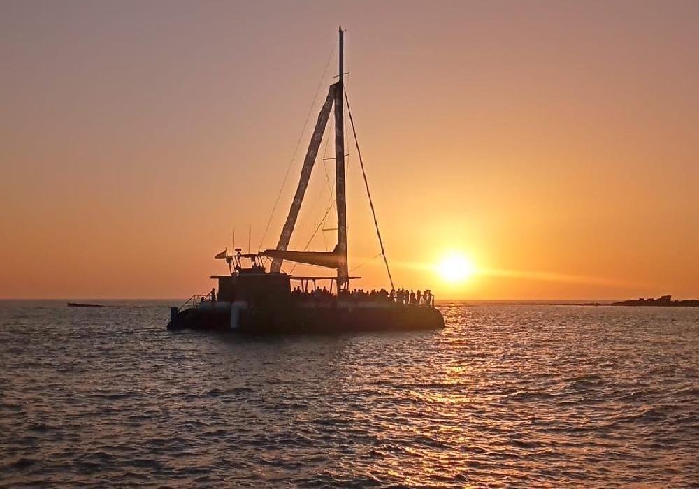 Puesta de sol con saxo 