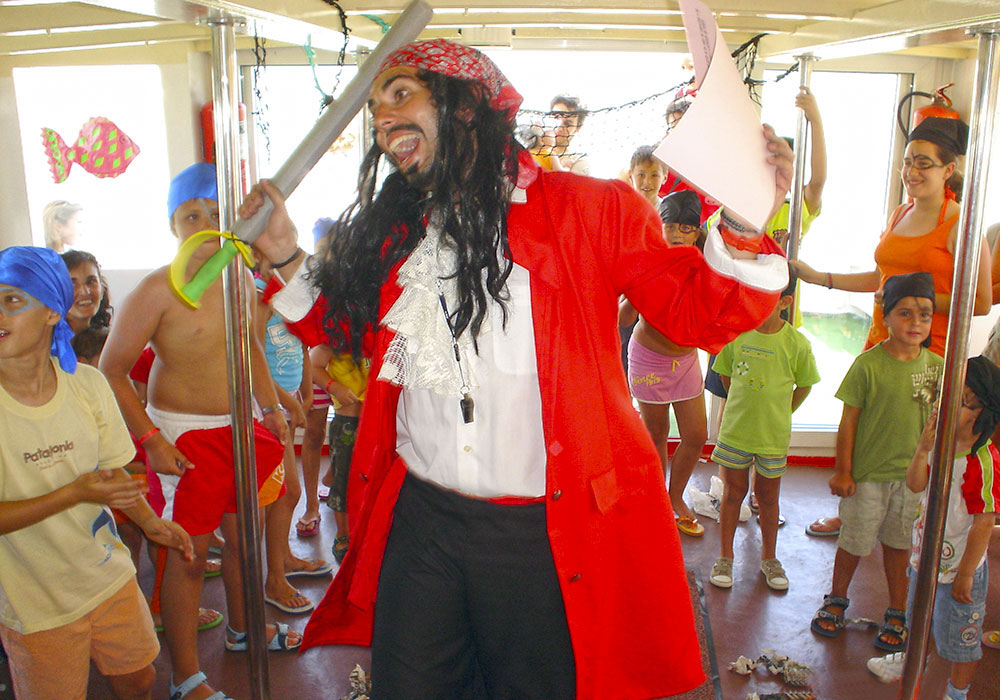 Fiesta infantil pirata en albarco.com